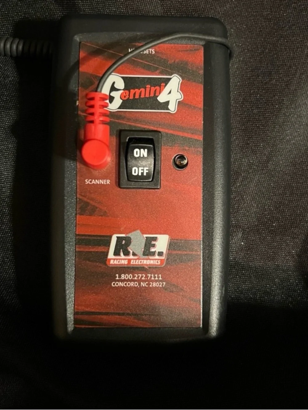 Racing Electronics RE2000 Alpha Scanner and Headset Kit - Picture 2 of 13